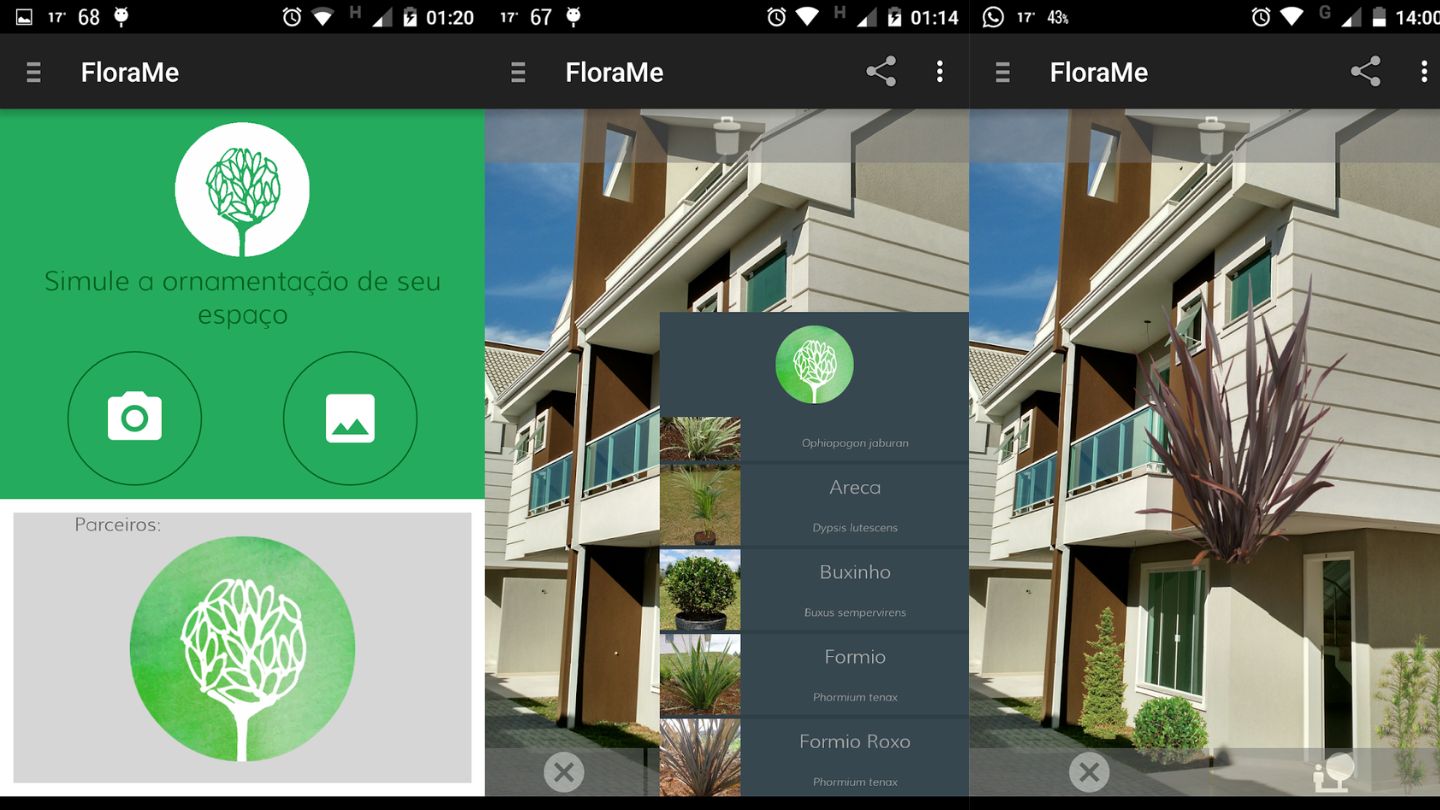 Aplicativo Florame - Reprodução: FloraMe