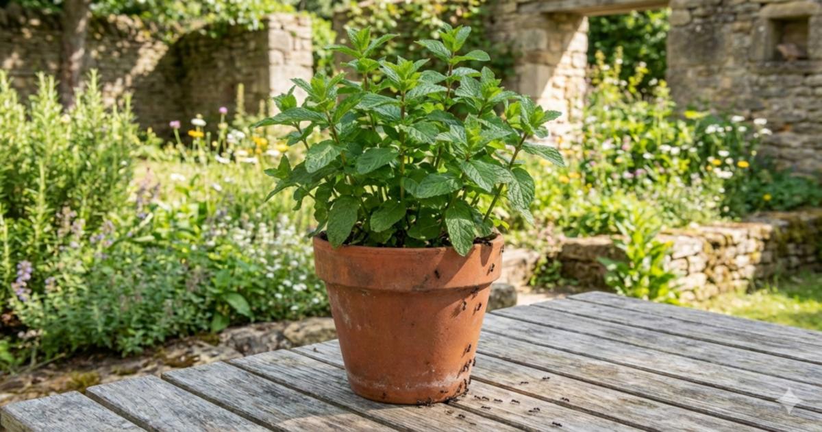 Adeus formigas: 2 plantas aromáticas funcionam como repelente natural